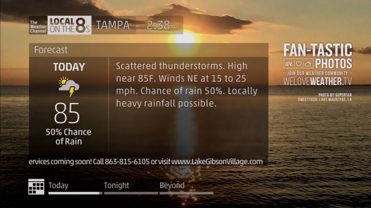 Local Weather Channel Local The Weather Channel - Local on the 8's 7/31/17 - YouTube