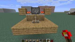How To Build A Light Switch In Minecraft
