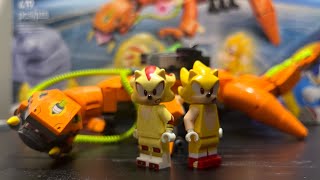 Stopmotion super shadow and sonic vs Biolizard #lego #sonic #stopmotion #sonicmovie3 c