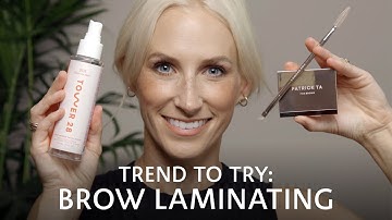 Trend to Try: Brow Laminating | Sephora