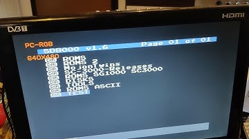 Detection routines for pico9918 on my SC-3000. Switch to mode TEXT 80 columns.