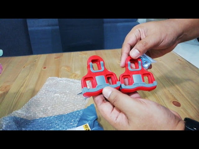 LOOK Kéo Grip Pedal Cleats - ARC - grey/red