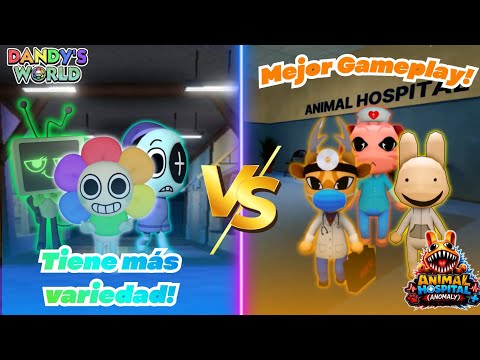 DANDY'S WORLD vs. ANIMAL HOSPITAL // VENTAJAS y DESVENTAJAS #dandysworld #animalhospital