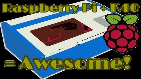 Controlling a K40 with a Raspberry Pi and K40 Whisperer