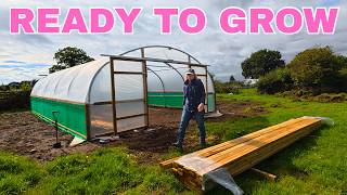 Project: DREAM Polytunnel | Beds, Paths & First Seeds Sown