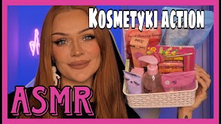 ASMR😴ROBIĘ CI PIELĘGNACJE TWARZY KOSMETYKAMI Z ACTION | TAKI RELAKS ŻE ODPŁYNIESZ