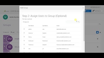IDCS - Add New Group