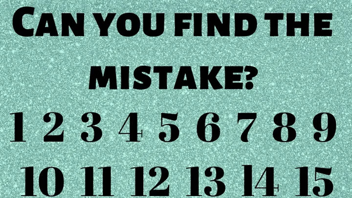 FIND THE MISTAKE IF YOU ARE GENIUS