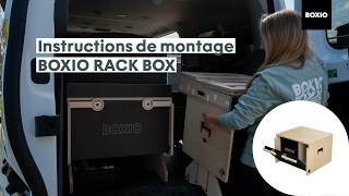 Instructions de montage du BOXIO RACK : Comment assembler votre malle de voyage modulaire