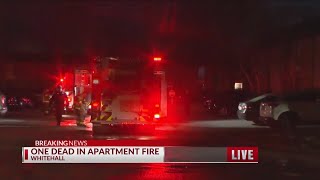 One dead in Whitehall apartment fire