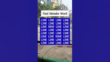 5 Seconds For You To Spot . Try Your Skills  #brainteaser #search #find #puzzle