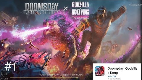 (#1)Doomsday last survive/Godzilla x Kong #game#gameplay#walkthrough