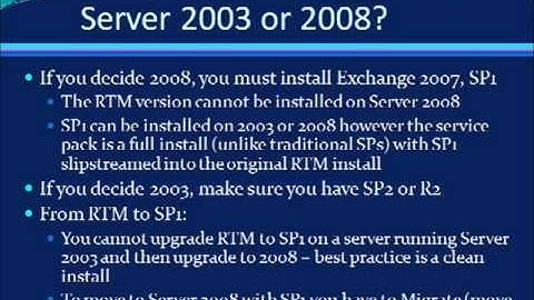 Windows Server 2003 or Windows Server 2008?  Which Server OS Should You Install?
