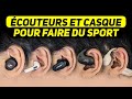 Top 8 meilleurs couteurs et casques sans fil bluetooth pour faire du sport