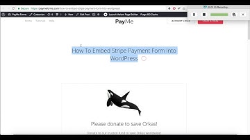 How To Embed Stripe Form Into Wordpress or Any Website
