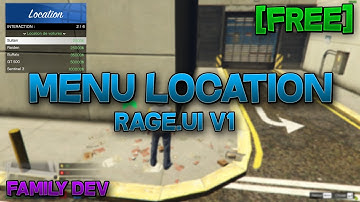 [FREE] Script Location RageUI v1 | Five M