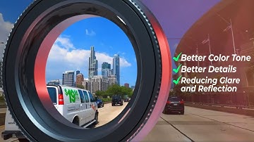 ROVE Ultimate CPL Filter For ROVE R2-4K, R2-4K PRO, and R2-4K DUAL Dash Cams