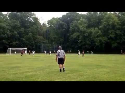 Rachel scores first goal of 2014 season for Pen Argyl Area High School girls varsity soccer team.