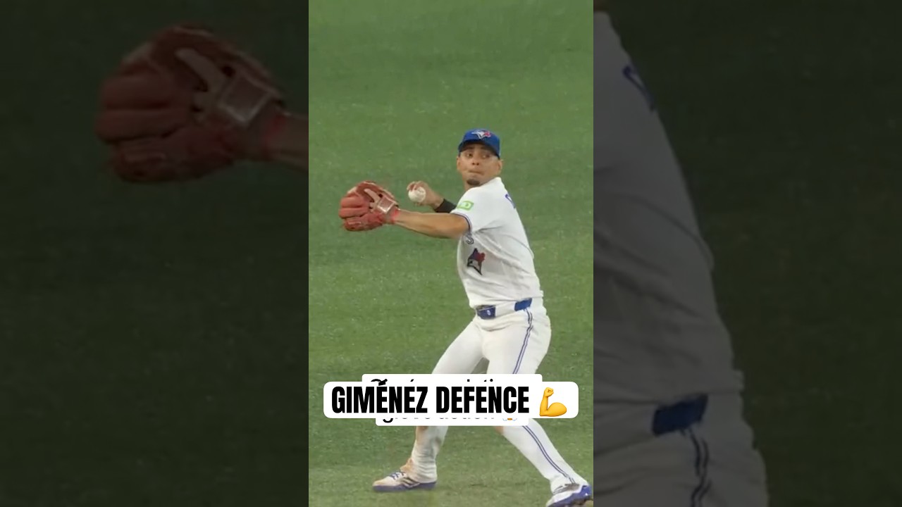 Andrés Giménez’s elite defence 😤 #MLB #BlueJays #Toronto