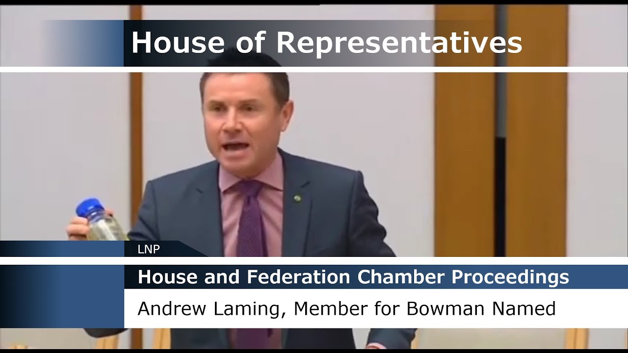 House Proceedings - Dr Andrew Laming, Member for Bowman, Named and Suspended