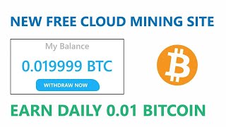 FREE GET BTC DAILY FROM THIS NEW WEBSITE - (ZERO INVESTMENT) - Bitcoin Cloud Mining 2022 screenshot 5
