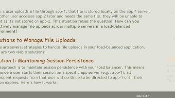 How to Effectively Handle File Uploads in a Load-Balanced Node.js Application using Multer