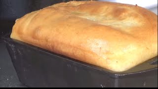 Baking Bread in Cast Iron on the Grill - Lodge Cast Iron Loaf Pan