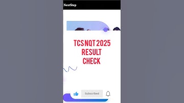 Aug 25 2025 TCS NQT Result Check #fypシ゚viral #tcsnqt #2025batch #tcsresults #tcs #shortsfeed #fypage
