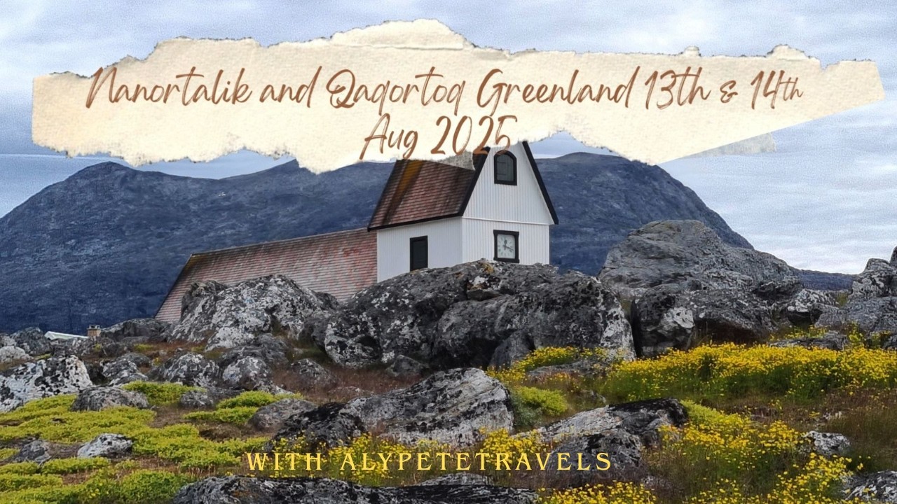 Crown Princess Half World Cruise - Nanortalik and Qaqortoq Greenland 13th & 14th August 2025.