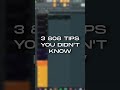 3 808 tips you didnt know in FL studio 20! 🔌