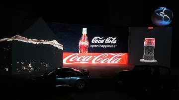 Coke Video Mapping Model Sample