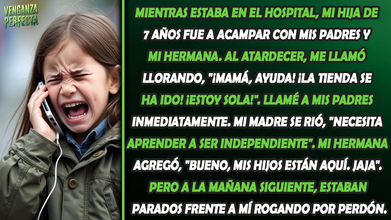 Dejaron a mi hija en el bosque… y se rieron de ello.