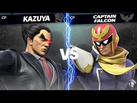 【スマブラSP】CPUカズヤ最強説　検証　VSキャプテン・ファルコン編