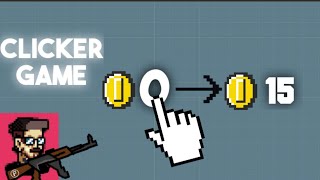 Max 2D Tıklama Oyunu - Clicker Game Tutorial screenshot 1