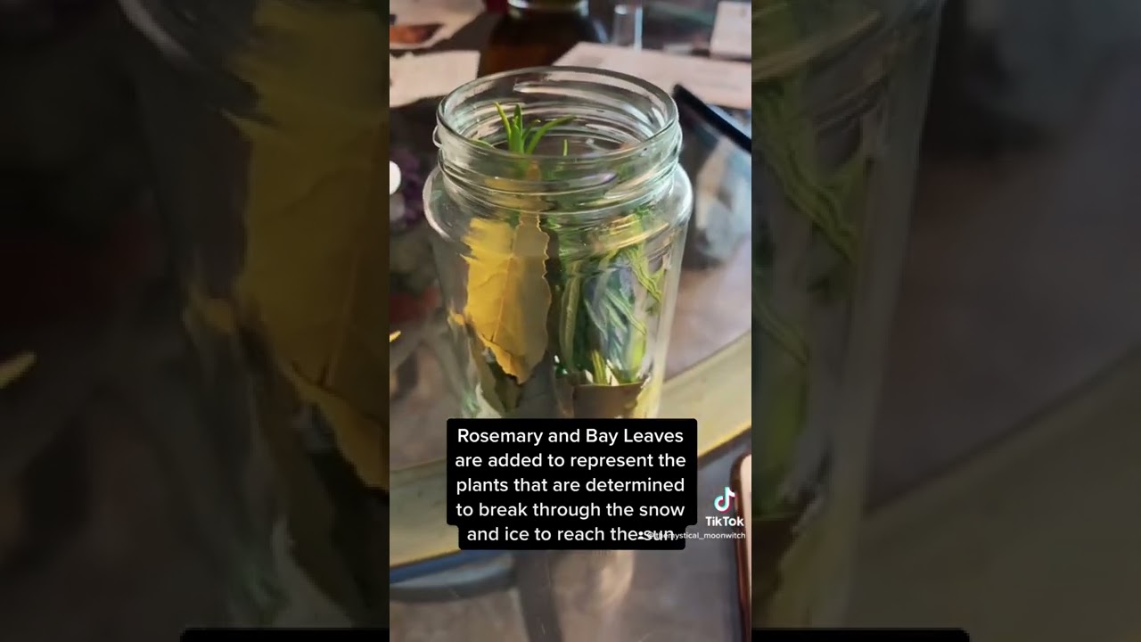 Mini Altar Jar For Imbolc