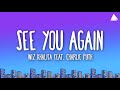 Wiz Khalifa See You Again Lyrics Feat Charlie Puth