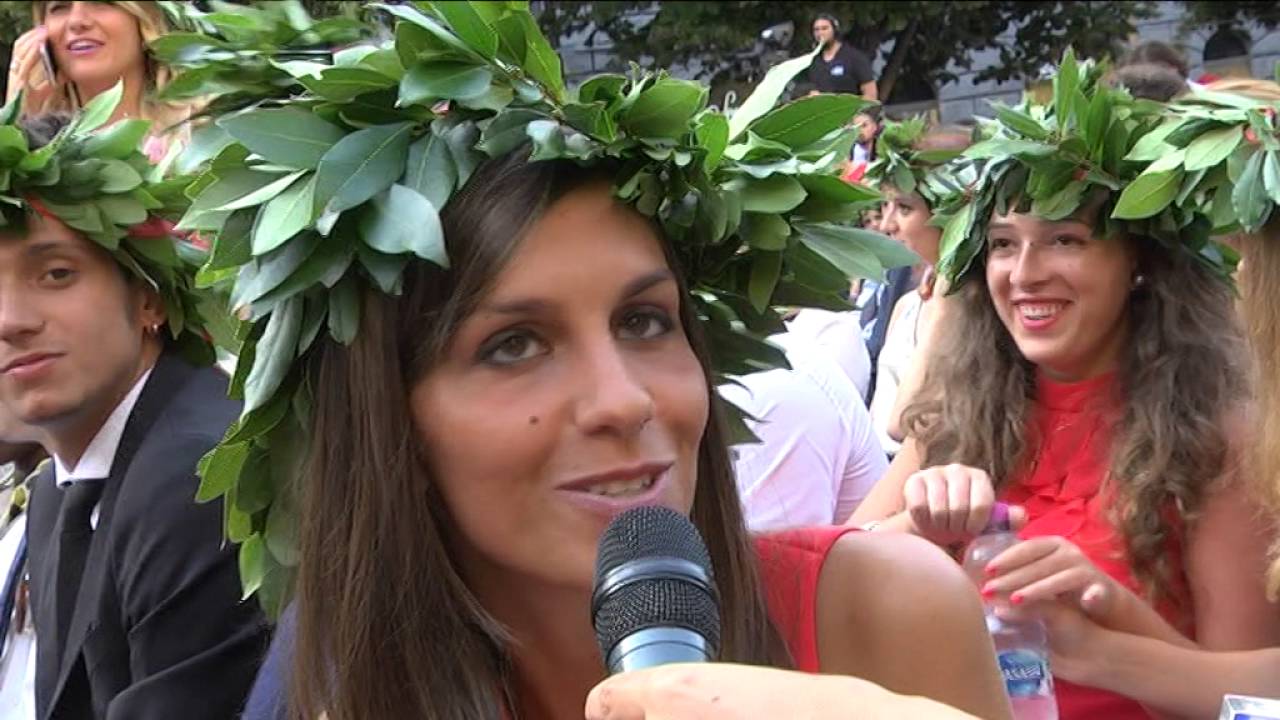 Lauree in piazza ad Ancona 28 Luglio 2016 - TVCM