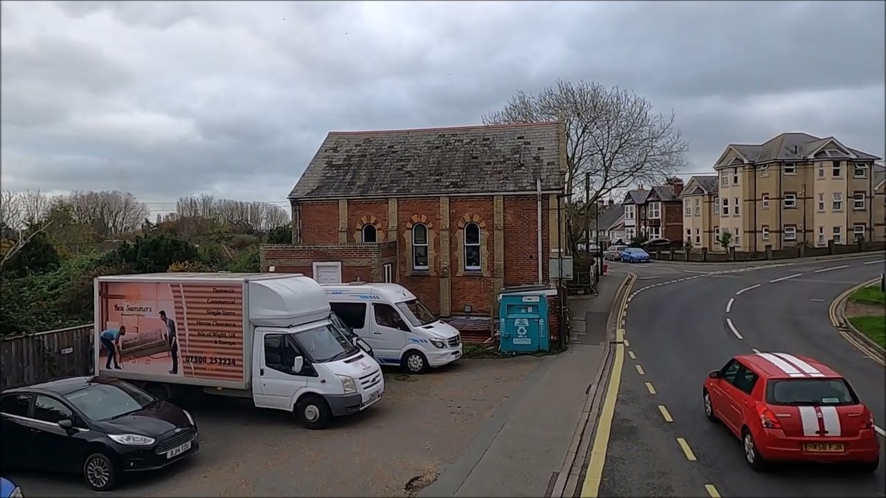 Southern Vectis Bus Cam - Route 2 - Ryde To Shanklin - Isle Of Wight - November 2022 | kittikoko