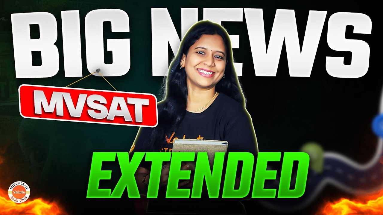 Big News MVSAT  Online extended Now | Get Up To 100% Scholarship | Register Today 🚀