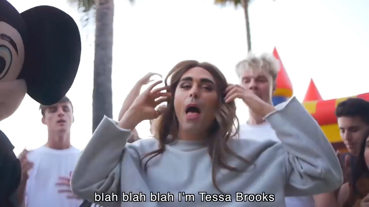 It's every day bro but every time Tessa appears its Blah Blah Blah i'm