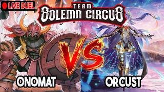 Onomat Vs Orcust Yu-Gi-Oh! Locals Feature Match | Live Duel