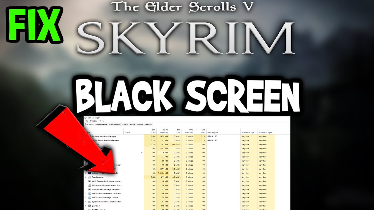 Skyrim How To Fix Black Screen Stuck On Loading Screen YouTube Skyrim How To Fix Black Screen Stuck On Loading Screen YouTube