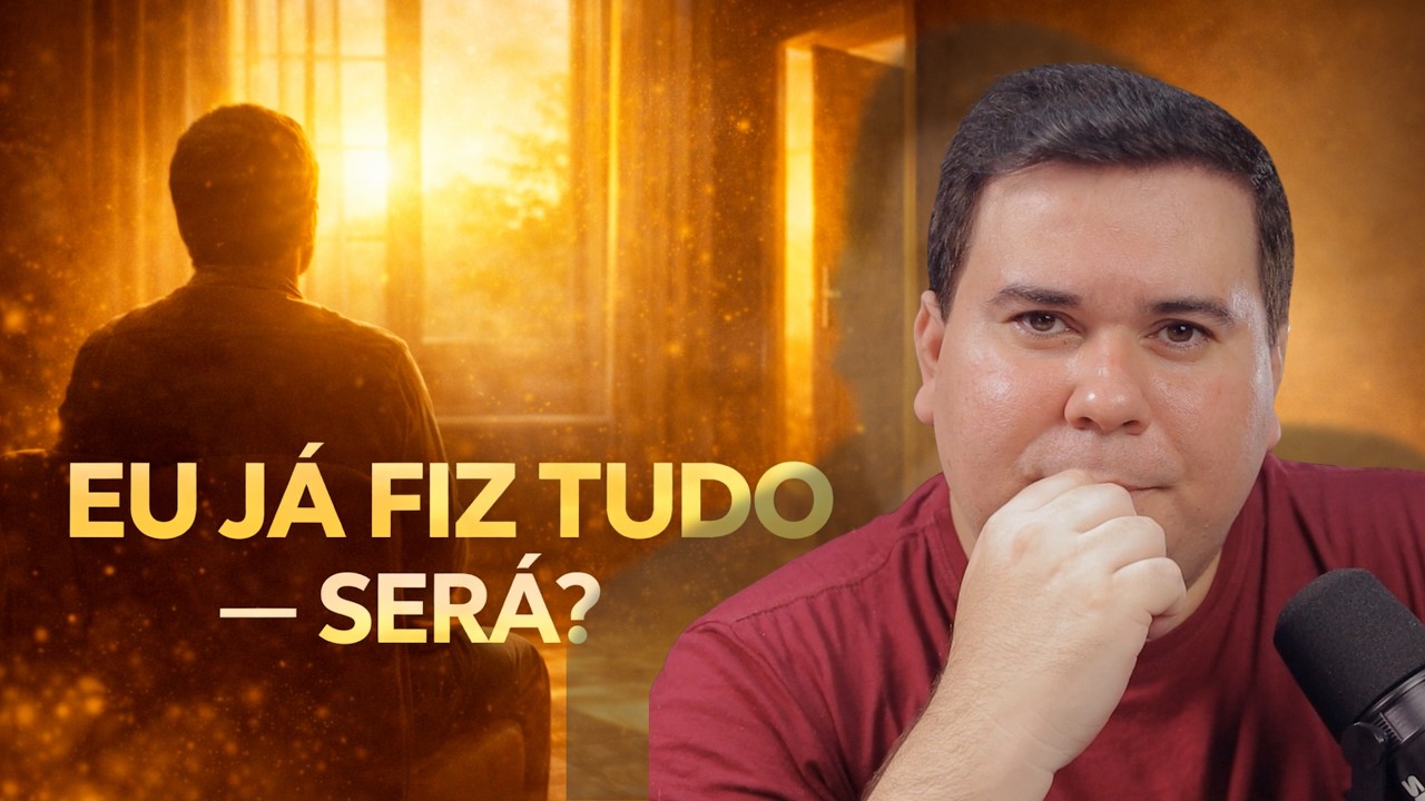 Faça o que você pode. Deus fará o que você não pode | Oração da manhã