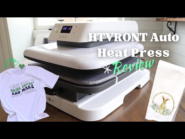 HTVRONT Auto Heat Press Review & Black Friday SALE! - Must Have Mom