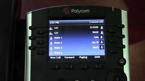 Tele-Data Solutions Training Video: Polycom VVX 400 - Dialing An Extension