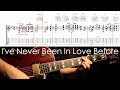 I've Never Been In Love Before - Solo Jazz Guitar Chord Melody Tab