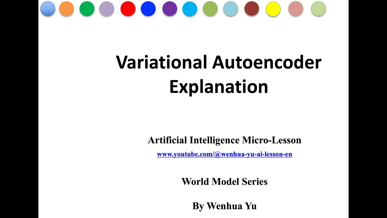 Variational Autoencoder Explanation - YouTube