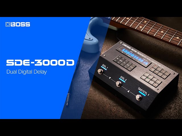 Гитарная педаль эффектов BOSS SDE-3000D