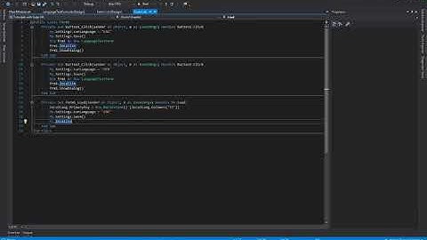 Visual Studio .NET MultiLanguage How to