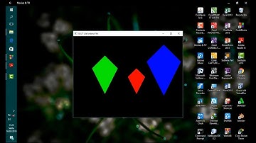 Membuat Objek Primitif (Belah Ketupat, Layang - Layang, Lingkaran) dengan Opengl